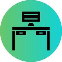 Desk Vector Icon Design