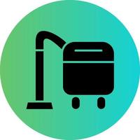 Vacuum Cleaner Vector Icon Design