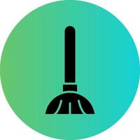 Broom Vector Icon Design