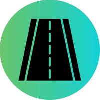 Highway Vector Icon Design