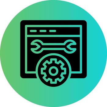 diseño de icono de vector de optimización web