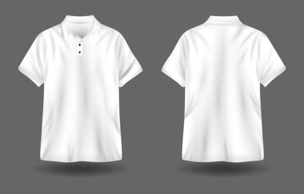 Polo Shirt Mockup Vector Art, Icons, and Graphics for Free Download