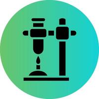 Beaker Stand Vector Icon Design