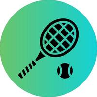 Tennis Vector Icon Design