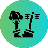 Natural Disaster Vector Icon Design