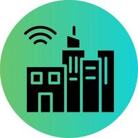 inteligente ciudad vector icono diseño