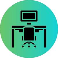 Workplace Vector Icon Design