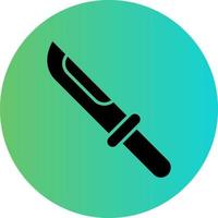 diseño de icono de vector de cuchillo