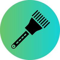 Basting Brush Vector Icon Design