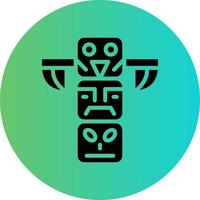Totem Vector Icon Design