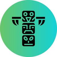 Totem Vector Icon Design