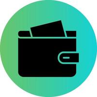 Wallet Vector Icon Design