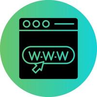 Webpage Vector Icon Design