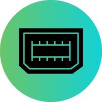 Hdmi Port Vector Icon Design