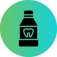 Mouthwash Vector Icon Design