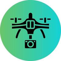 Drone Vector Icon Design