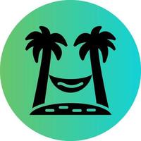 Hammock Vector Icon Design