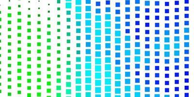 Light Blue, Green vector template with rectangles.