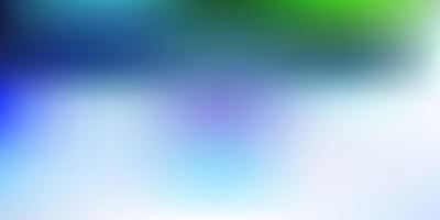 Light blue, green vector gradient blur background.