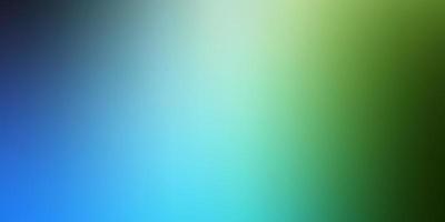 Light Blue, Green vector blurred colorful template.