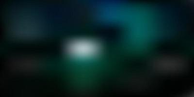 Dark blue, green vector gradient blur backdrop.