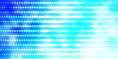 Light BLUE vector texture with circles.