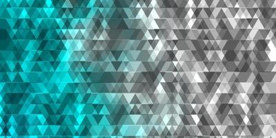 Light BLUE vector texture with lines, triangles.