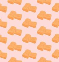 Pattern from warabi-mochi dessert vector