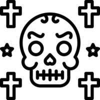 line icon for gothic vector