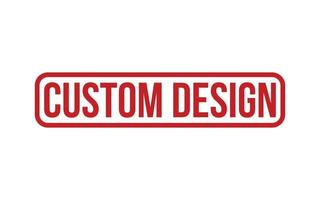 Custom Design Rubber Stamp Seal Vector