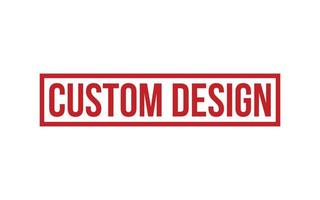 Custom Design Rubber Stamp Seal Vector