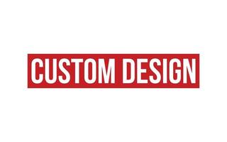 Custom Design Rubber Stamp Seal Vector