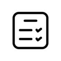 Simple Report Card icon. The icon can be used for websites, print templates, presentation templates, illustrations, etc vector