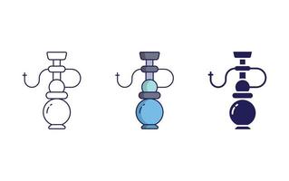 Hookah vector icon