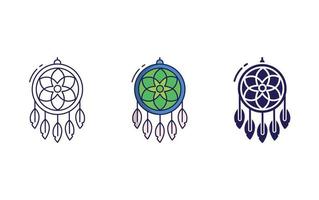 Dream Catcher vector icon