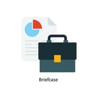 Briefcase  Vector Flat Icons. Simple stock illustration stock