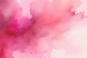 pink watercolor background . photo