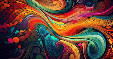 Colorful organic background design . photo