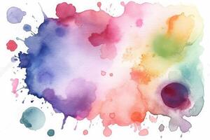 watercolor texture background . photo