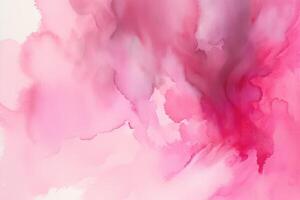 pink watercolor background . photo