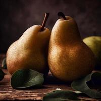 Ripe Pears in a Classic Still Life Setting Savor the Season photo