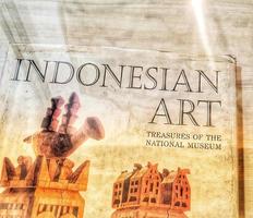 Jakarta, Indonesia on March 2023. Indonesian art treasures of the National Museum, Jakarta photography photo