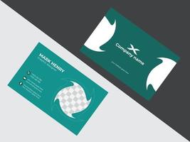 modern vector business card design template