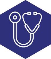 Stethoscope Vector Icon Design