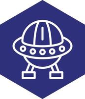 UFO Vector Icon Design