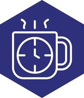 Coffee Time Vector Icon Design