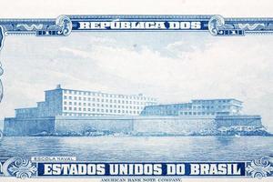 naval colegio desde antiguo brasileño dinero - cruzeiro foto