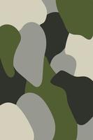 Vector pattern. Khaki color pattern. Spots of various shapes and colors.