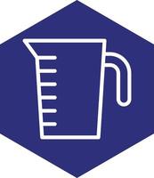 Measuring Cup Vector Icon Design