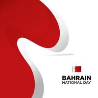 Bahrain National Day Bahrain Independence Day vector